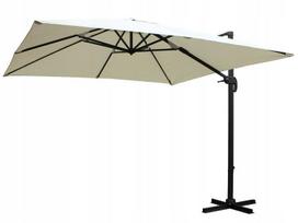 Sodo skėtis Garden Line Roma, 300 cm, smėlio sp.