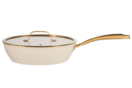 Keptuvė su dangčiu Maku 654408, Ø 28 cm, aliuminis/nerūdijantysis plienas
