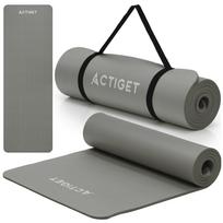 Kilimėlis fitnesui ir jogai Actiget ACT0019, pilka sp., 183 cm x 61 cm x 1 cm