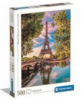 Dėlionė Clementoni Along the Seine 35524, 49 cm x 36 cm, 500 vnt., įvairių spalvų