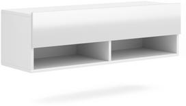 TV staliukas Derby, balta sp., 100 cm x 32.5 cm x 31.5 cm