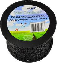 Žoliapjovės valas Geko G73958, 300 m x 2.4 mm
