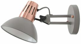 Šviestuvas sieninis GTV Artemia 2164, E27, 1 x 40 W, rožinė sp./pilka sp.