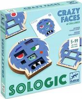 Stalo žaidimas Djeco Sologic Crazy Faces DJ08591