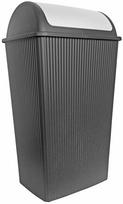 Šiukšliadėžė Domotti Curly, antracito sp., 45 l, 65 cm x 30 cm