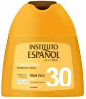 Losjonas įdegio priežiūrai kūnui/veidui Instituto Español Sunscreen Aloe Vera SPF30, 100 ml