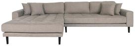 Kampinė sofa House Nordic Lido Lounge, nerūdijančiojo plieno sp., kairinė, 290 x 170 cm x 76 cm