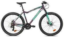 Dviratis kalnų Outliner, 27.5 ", 19" rėmas, juoda sp./mėtinė (mint) sp.
