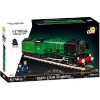 Konstruktorius, traukinys Cobi Historical Collection Flying Scotsman British Steam Locomotive 6292, 2677 vnt., žalia sp.