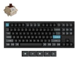 Klaviatūra Keychron Q3 Max Wireless Q3M-M4 Gateron Jupiter Banana, Anglų (US), juoda sp.