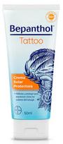 Kremas įdegio priežiūrai kūnui Bepanthol Tattoo SPF50+, 50 ml