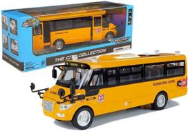 Žaislinis autobusas Lean Toys City Collection, geltona sp.