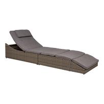 Lauko gultas House Nordic Split, pilka sp., 200 cm x 60 cm x 35 - 80 cm