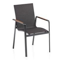 Lauko kėdė Kettler Diamond 0103902-7500, antracito sp., 62 cm x 57.5 cm x 90 cm