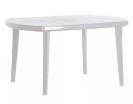 Lauko stalas Keter Elise 29180054400, balta sp., 137 cm x 90 cm x 73 cm