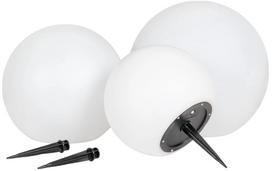 Įsmeigiamas lauko šviestuvas House Nordic Lifton, 0.2W, LED, IP44, balta sp., 20 - 30 cm x 20 - 30 cm