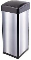 Šiukšliadėžė Lamart Sensor LT8107, sidabro sp./juoda sp., 50 l, 70 cm x 27.3 cm