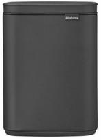 Šiukšliadėžė Brabantia Bo Waste Bin, mineral infinity gray sp., 4 l, 27.2 cm x 20 cm