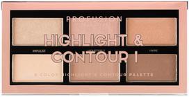 Veido kontūravimo paletė ProFusion Highlight & Contour