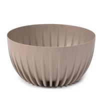 Gėlių vazonas Lamela Mira 934-85, plastikinis, Ø 30 cm, šviesiai ruda sp.