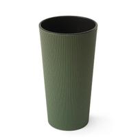 Gėlių vazonas Lamela Lilia 875-42, plastikinis, Ø 25 cm, žalia sp.
