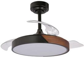 Lubinis ventiliatorius su lempa CristalRecord Taoro Mini CCT, 46 W, 1 vnt.
