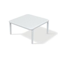 Lauko stalas Ferne Brene, balta sp., 79.5 cm x 79.5 cm x 40.5 cm