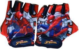 Dviratininko pirštinės vaikams Volare Spiderman, mėlyna sp./raudona sp., Universalus