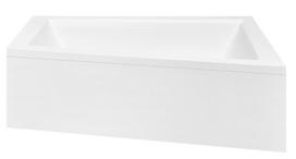 Vonia, laisvai pastatoma Besco Intima, 85 cm x 150 cm x 41.5 cm, dešininė, balta sp.