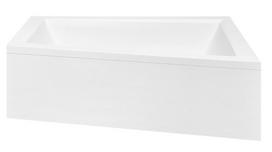 Vonia, laisvai pastatoma Besco Intima, 90 cm x 160 cm x 41.5 cm, dešininė, balta sp.