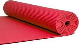 Kilimėlis fitnesui ir jogai Sportech S825740, raudona sp., 173 cm x 61 cm x 0.4 cm