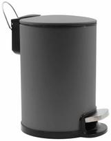 Šiukšliadėžė Douceur d`Interieur Metaline, antracito sp., 3 l, 26 cm x 20 cm