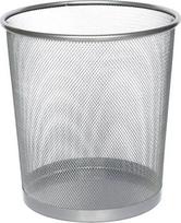 Šiukšliadėžė Zeller, sidabro sp., 12 l, 28 cm x 26 cm
