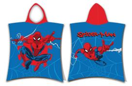 Pončas Spiderman Webshot, mėlyna sp./raudona sp., 115 cm x 50 cm
