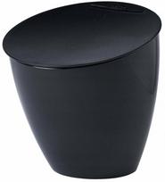 Šiukšliadėžė Mepal Calypso, nordic black sp., 2.2 l, 18.4 cm x 17.5 cm