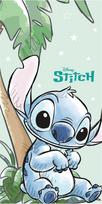 Paplūdimio rankšluostis Lilo and Stitch Tropical Cutie, mėlyna sp./žalia sp., 140 cm x 70 cm