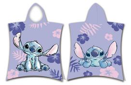 Pončas Lilo and Stitch, rožinė sp./violetinė sp./žydra sp., 115 cm x 50 cm
