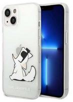 Telefono dėklas Karl Lagerfeld Choupette Fun KLHCP14MCFNRC, Apple iPhone 14 Plus, skaidri sp.