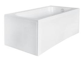 Vonia, laisvai pastatoma Besco Continea, 70 cm x 140 cm x 55.5 cm, stačiakampis, balta sp.