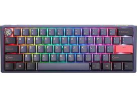 Laidinė žaidimų klaviatūra Ducky One 3 Cosmic Cherry MX Clear, EN, mėlyna sp.