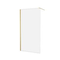 Dušo sienelė Masterjero SN-0009, 100 cm x 200 cm, aukso sp./skaidrus