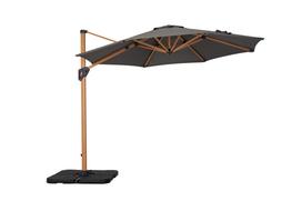 Sodo skėtis Domoletti, 300 cm, pilka sp.