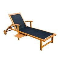 Lauko gultas Home4you Fabiola, juoda sp., 200 cm x 70 cm x 90 cm