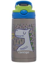 Gertuvė Contigo Easy Clean Fire Dragon, mėlyna sp./balta sp./sidabro sp., nerūdijantysis plienas, 0.42 l