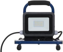 Statybinis prožektorius, pastatomas Tarmo, 50 W, 4700 lm, 4000 °K, IP44, mėlyna sp./juoda sp.