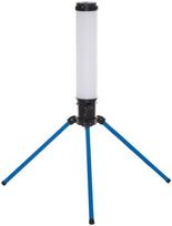 Statybinis prožektorius su stovu, pastatomas Tarmo Tube, 100 W, 9100 lm, IP44, mėlyna sp./juoda sp.