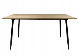 Valgomojo stalas Ivor, sonoma ąžuolo sp., 120 cm x 80 cm x 75 cm
