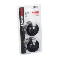 Ritė su lynu Powerplus POWACG1072, juoda sp., 2 vnt.