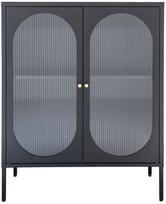 Vitrina House Nordic Adelaide 3001205, juoda sp., 90 cm x 35 cm x 110 cm