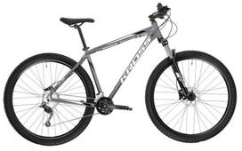 Dviratis kalnų Kross Hexagon 7.0, 29 ", S rėmas, balta sp./pilka sp.